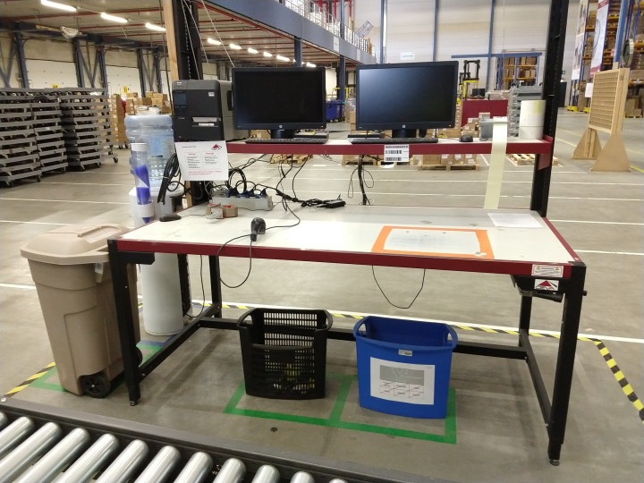 RFID Print Station Workbench